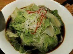 白灼西生菜-去茶去餐厅(中央大街店)