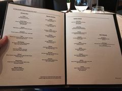 菜单-Le Bernardin