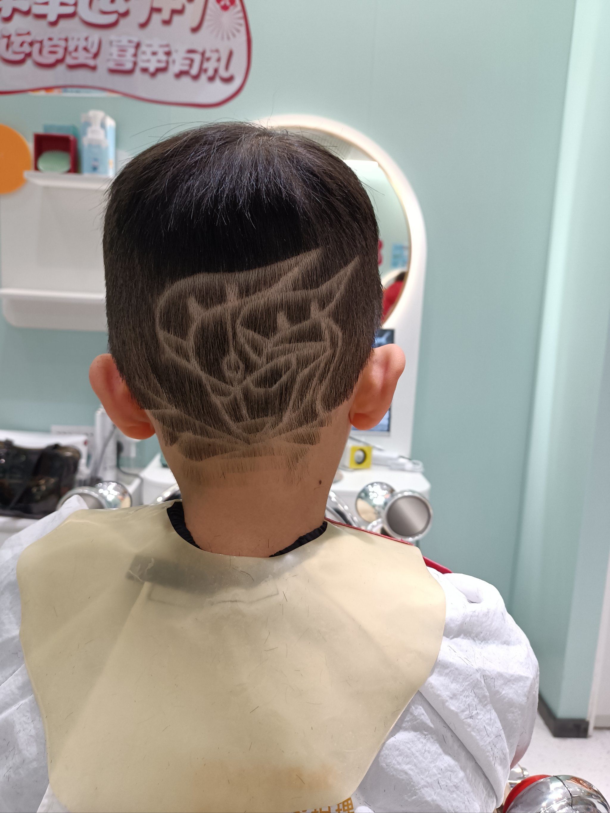 五一新发型快来萌宝贝吧儿童理发