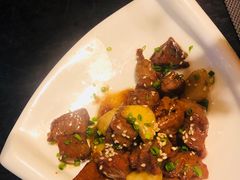 铁板牛肉粒-花狸日本料理(柏庐广场店)