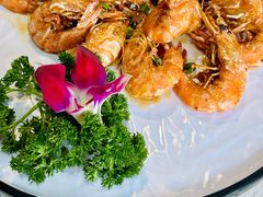 柠汁脆壳爆鲜虾-巧克力渔家.小船海鲜胶东菜(万平口店)