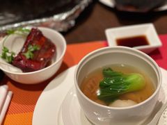 清汤松茸炖鸽蛋-上海金陵紫金山大酒店·汇海餐厅