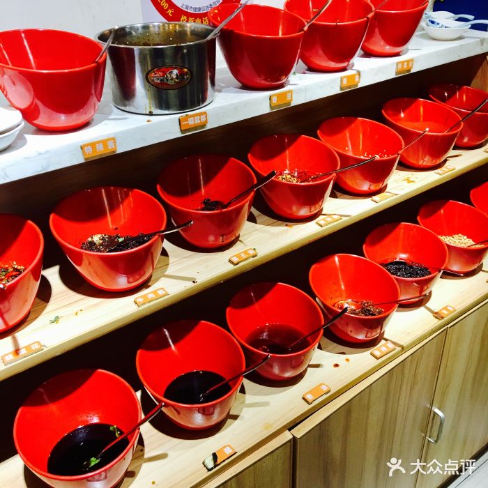 云情鱼意云南蒸汽石锅鱼(新村路店)自助调料区图片 - 第2张