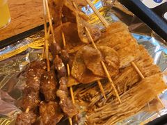 -路边摊小炉子烧烤