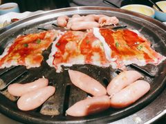 -明洞阿姨·韩式酱蟹烤肉·创意料理(三元桥店)