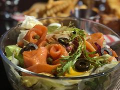 自制油醋三文鱼沙拉-小火花·干式熟成牛排馆Spark SteakHouse(剑桥郡店)