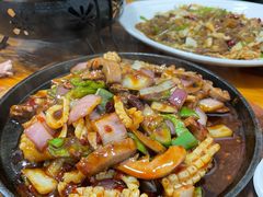 鱿鱼爆腰花铁板-卢庄(江汉路店)