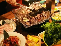 -明洞阿姨·韩式酱蟹烤肉·创意料理(三元桥店)