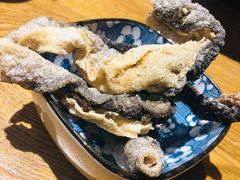 鲜炸鱼皮-無牌小范·香港明星美食