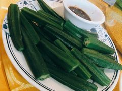 白灼秋葵-莲花公园煎蟹(总店)