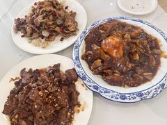 孜然鸡片-聚发号清真菜馆