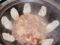 地锅贴饼-地锅公社·现炒地锅鸡·地锅鱼·夜宵(罗锦路店)