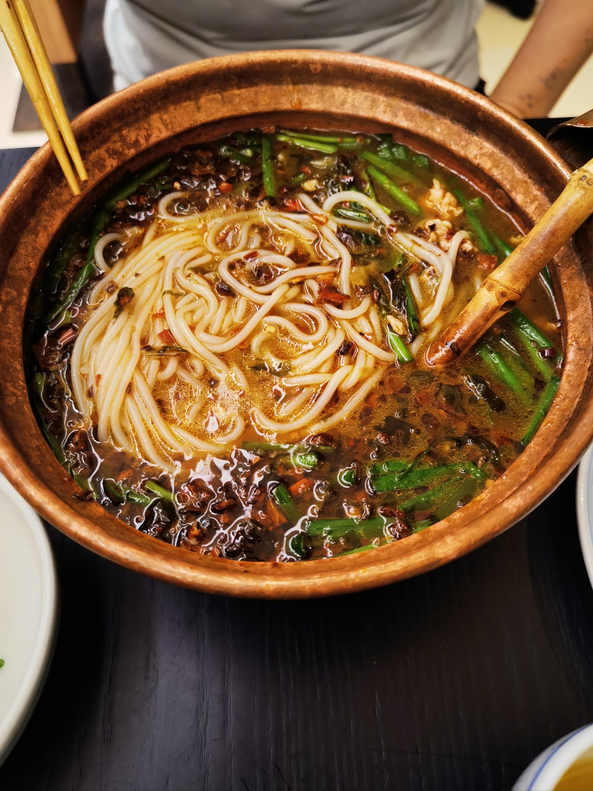 非常好吃的云南小锅米线,强烈推荐