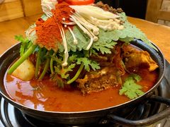 -喇喇排骨火锅·传统韩式脊骨汤(望京西园总店)