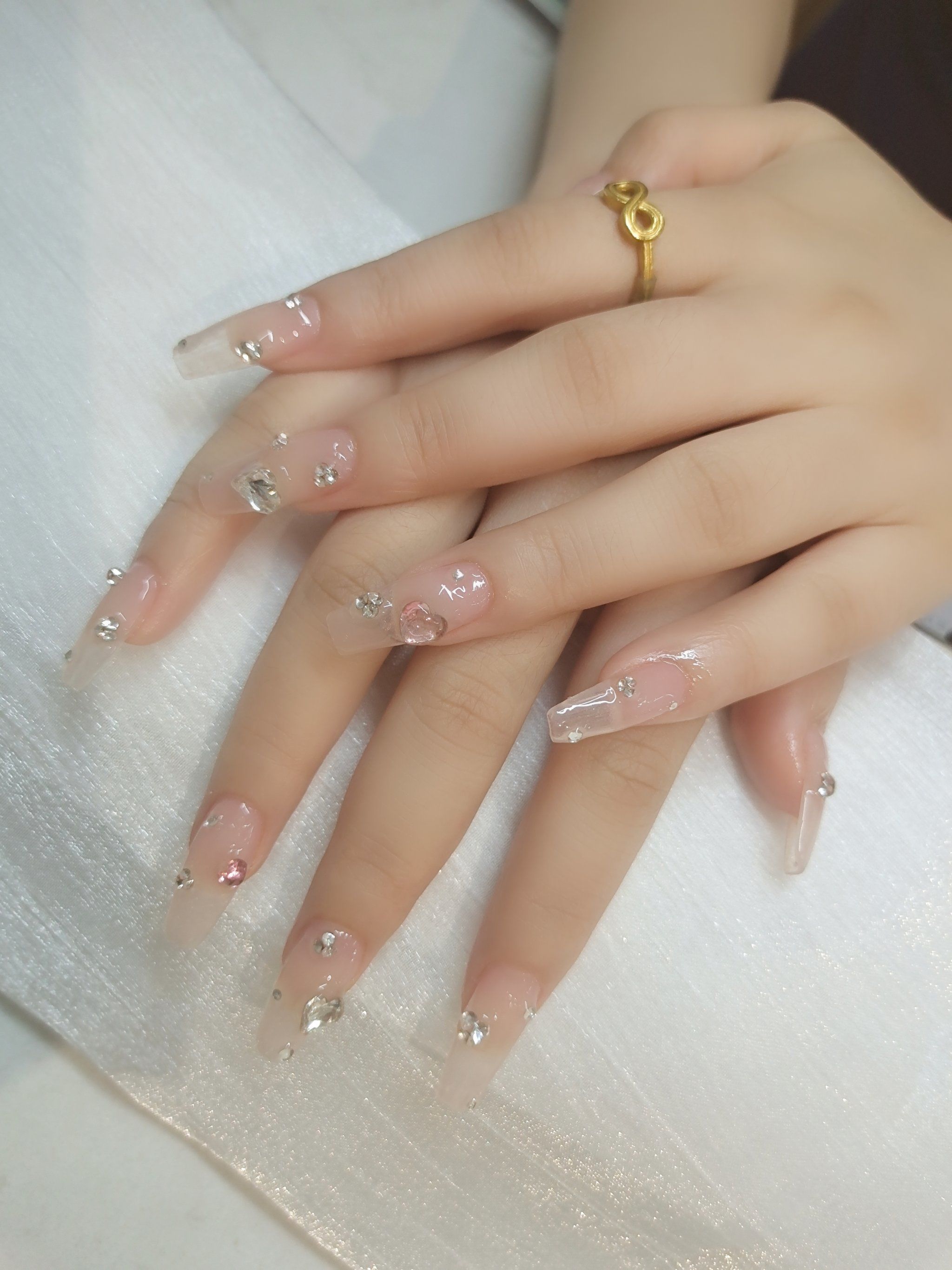 裸色美甲#同城美甲美睫
