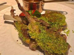 香煎法式羊扒配土豆饼-港丽餐厅(高德置地店)