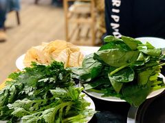茼蒿-银同牦牛肉火锅