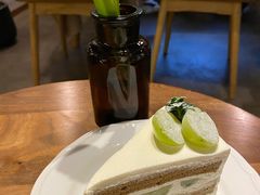 晴王葡萄奶油蛋糕-竹子咖啡bamboo coffee