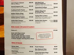 菜单-I'm Angus Steakhouse
