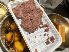 -草家酱蟹炭火烤肉店(珲春南路一店)