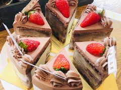 巧克力切件蛋糕-小鱼泡芙