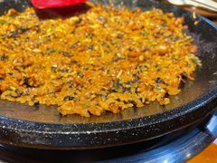 铁板炒饭-红辣椒八爪鱼特色韩国料理