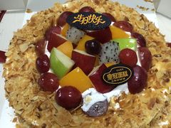 -皇冠幸福里动物奶油生日蛋糕(万达店)