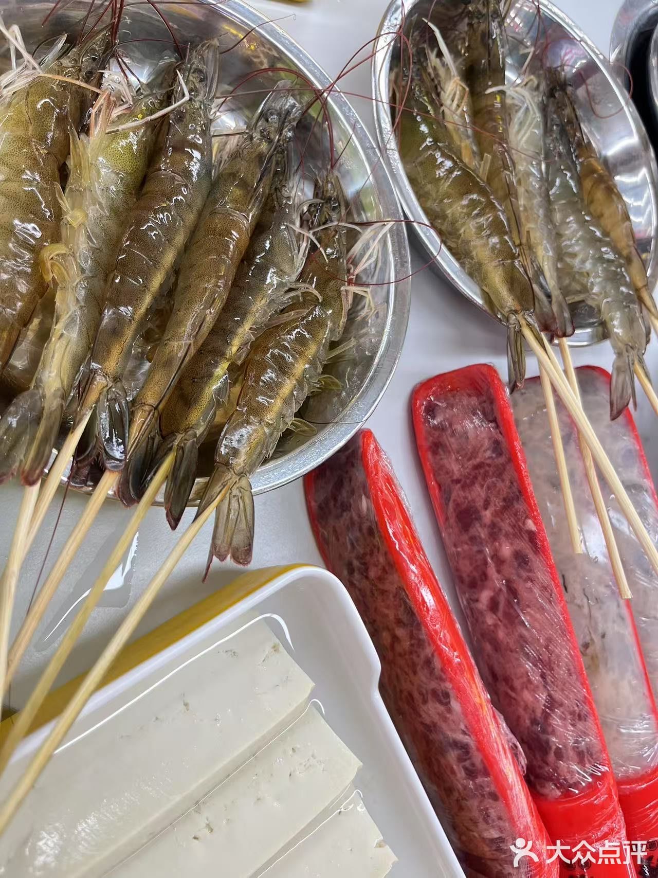 鲜活大明虾&虾滑，海鲜界的C位对决🦐🍤