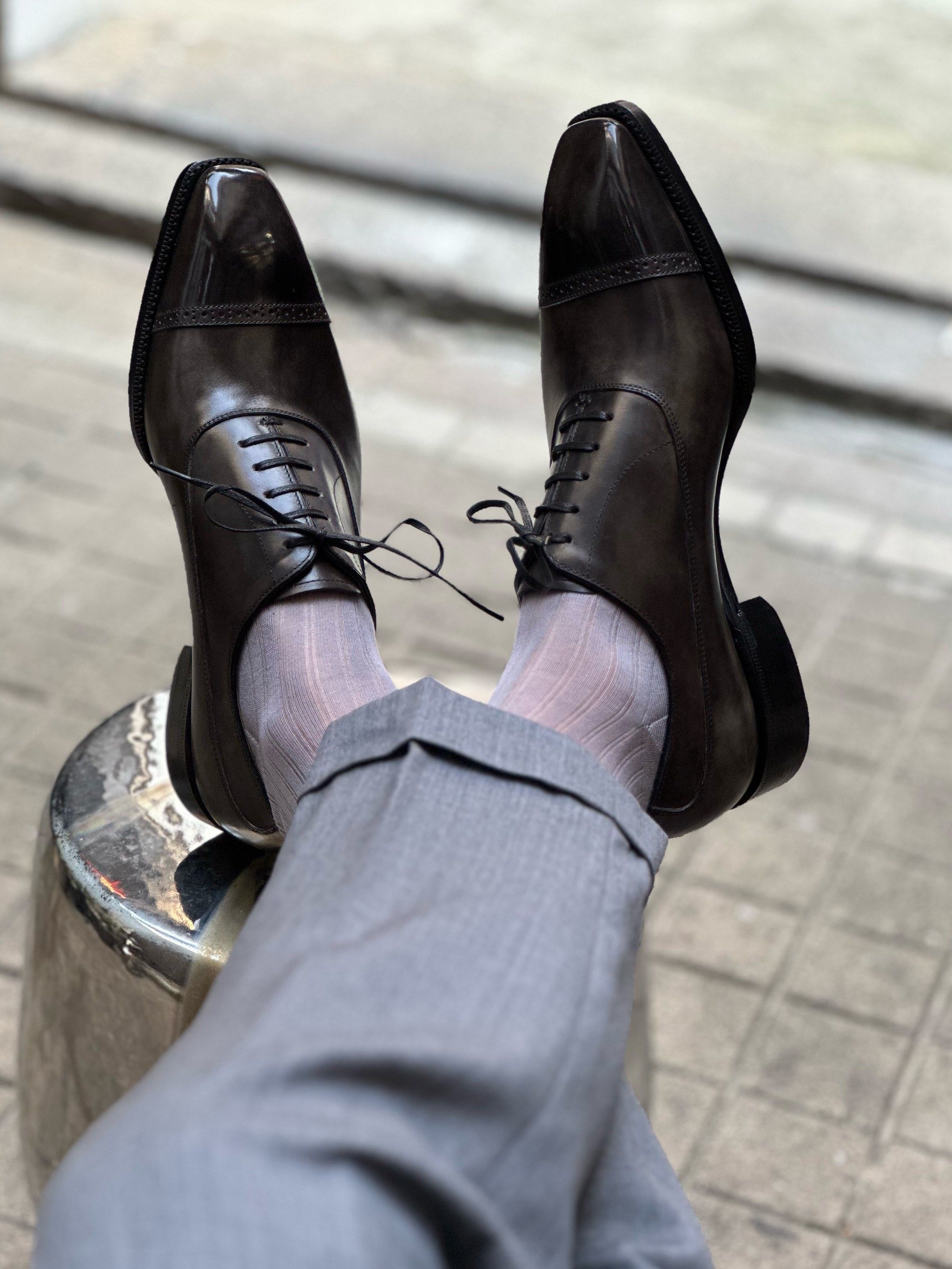 新皮鞋新丝袜
