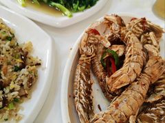 椒盐攋尿虾-阳江餐厅·26年老字号·粤菜海鲜大排档