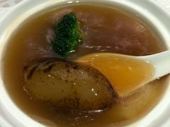 耗皇竹荪烩海参-浦华大酒店-台南担仔面海鲜楼