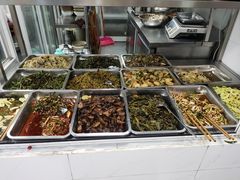自助取餐区-大邑李记肥肠血旺