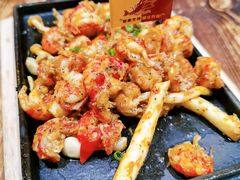 铁板销魂椒椒小龙虾-小川洋风料理(街道口店)