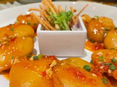 泰汁鱼香茄饼-鸡毛店·川菜(双楠店)