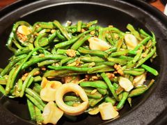 扁豆丝炒小笔管鱼-苏帮袁Sue Cuisine(将台店)