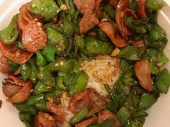 青椒唐人神香肠-德天顺盖码饭(人民西路店)