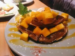 芒果华夫饼-Lia Cafe Bar Restaurant松山咖啡屋