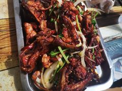 炒鸡架-勃利地摊·勃立小串烧烤