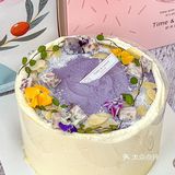 终于有好吃的芋泥蛋糕了！芋泥脑袋满意！