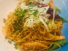 辣蒜片鸡肉炒天使面-打趸BTC·Breaktime cafe(北京路店)