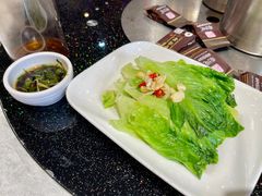 白灼田园生菜-味可道美食坊(福基路店)