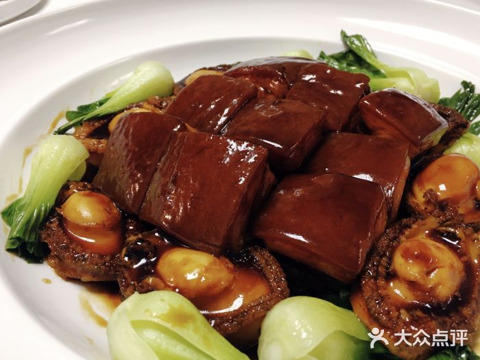 信园鲍鱼焖老上海红烧肉图片