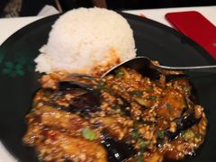 鱼香茄子饭-三峡人家