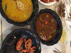 干煸龙虾大虾-香满锅老北京羊蝎子火锅·家常菜(新街口店)