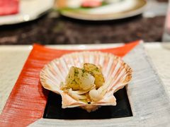 煎扇贝-Ginza Onodera铁板烧(外滩十八号店)