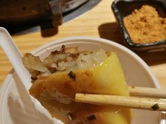 招牌豆皮-胖记烤肉(江汉路店)