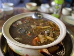 -杨记山珍鸡煲菌汤锅