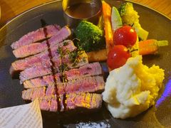 碳烤特选澳洲谷饲西冷牛排-MARU玛露音乐餐厅(大学路店)