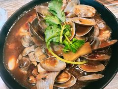 秘制炒花甲-争鲜·鲍鱼鸡煲(美邻中心店)