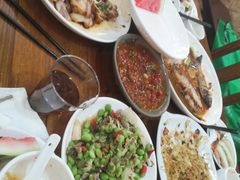 -芦茨金富饭庄·25年老字号·专做稻草鸡